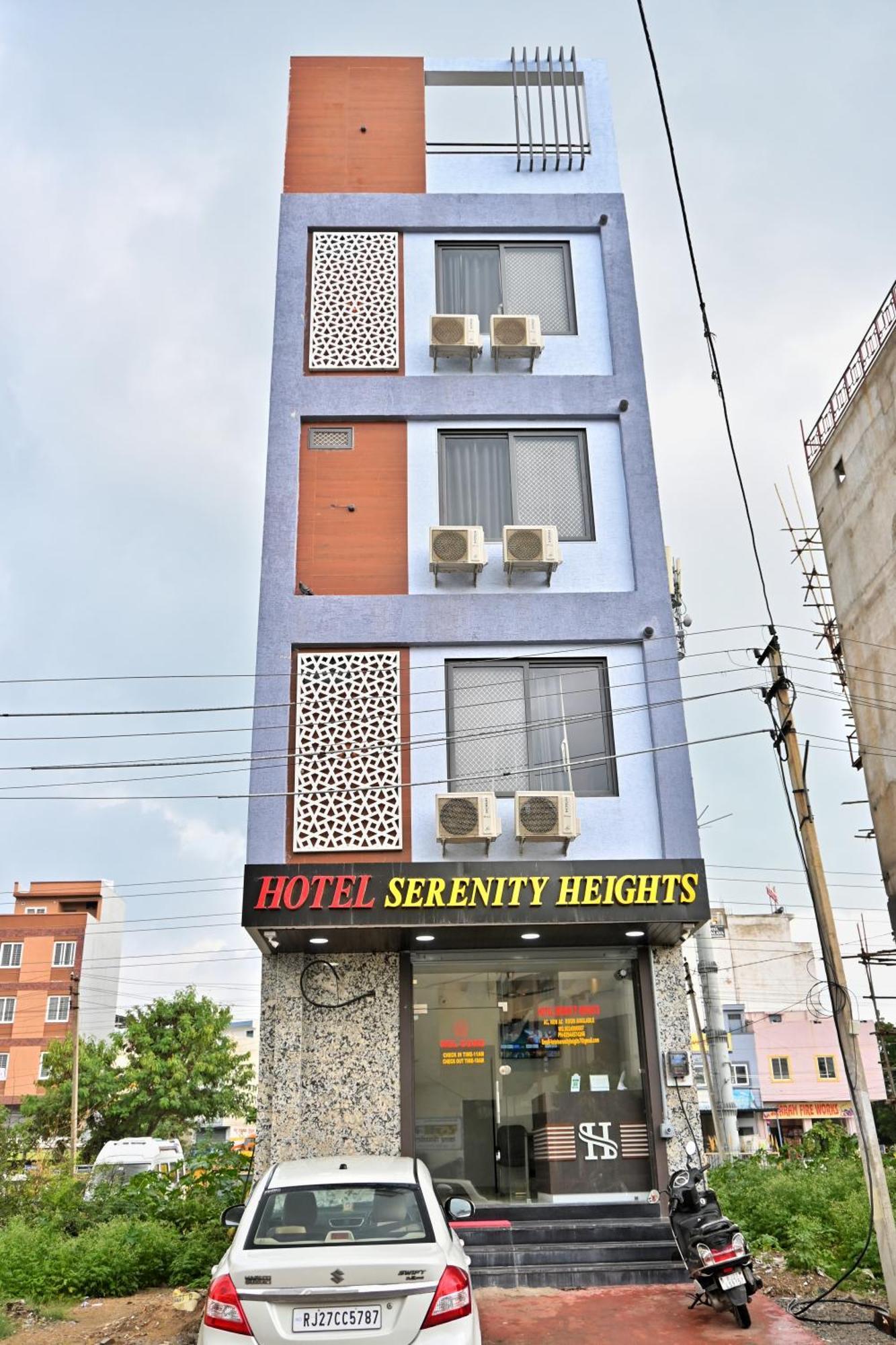Hotel Serenity Heights Udaipur Eksteriør bilde